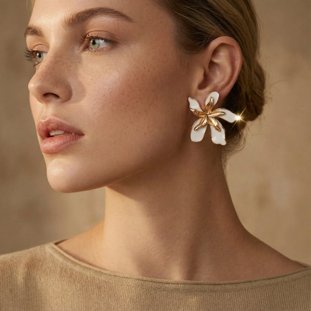Boucles d'Oreilles Statement Garden Dreams | Celeste bijoux