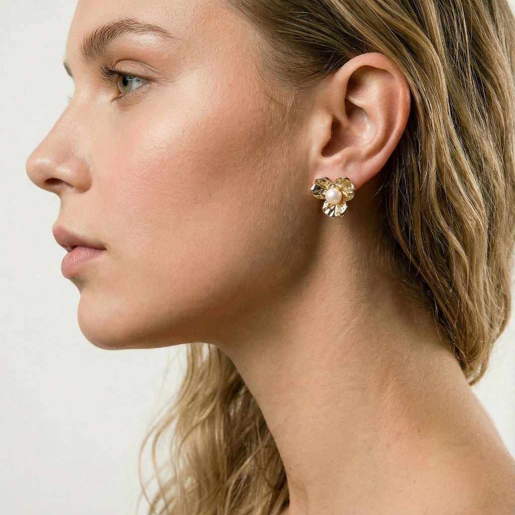 Puces Perles Bloom | Celeste bijoux