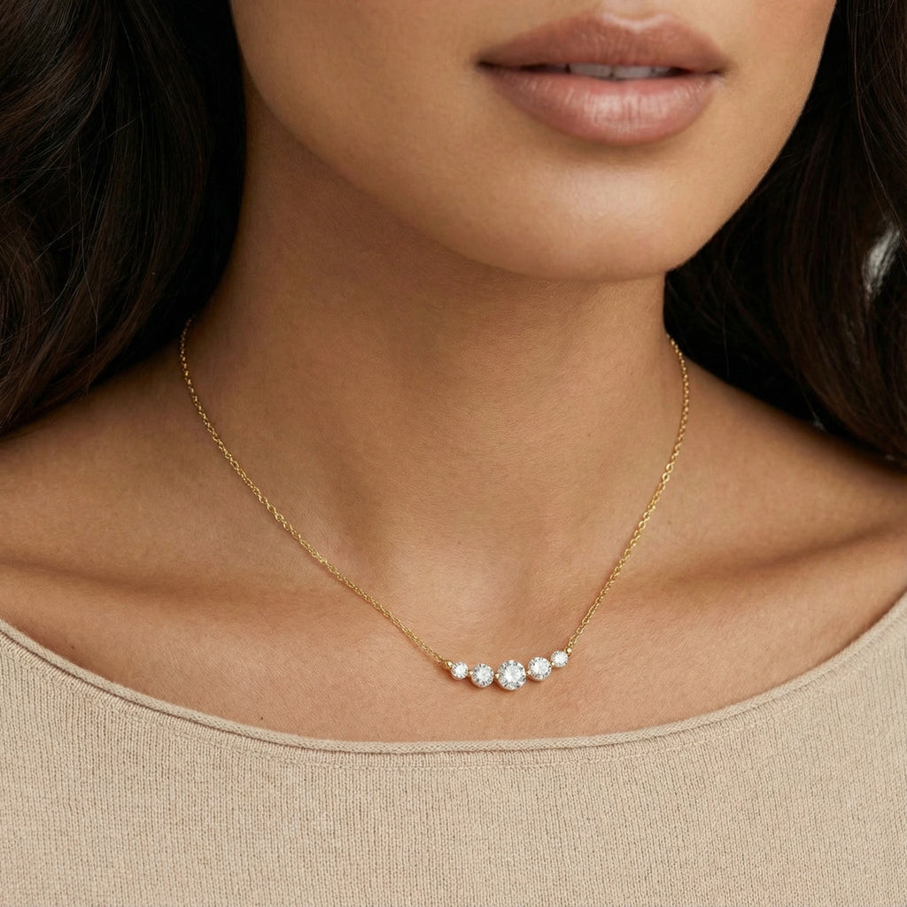 Collier Arc Doré | Celeste bijoux