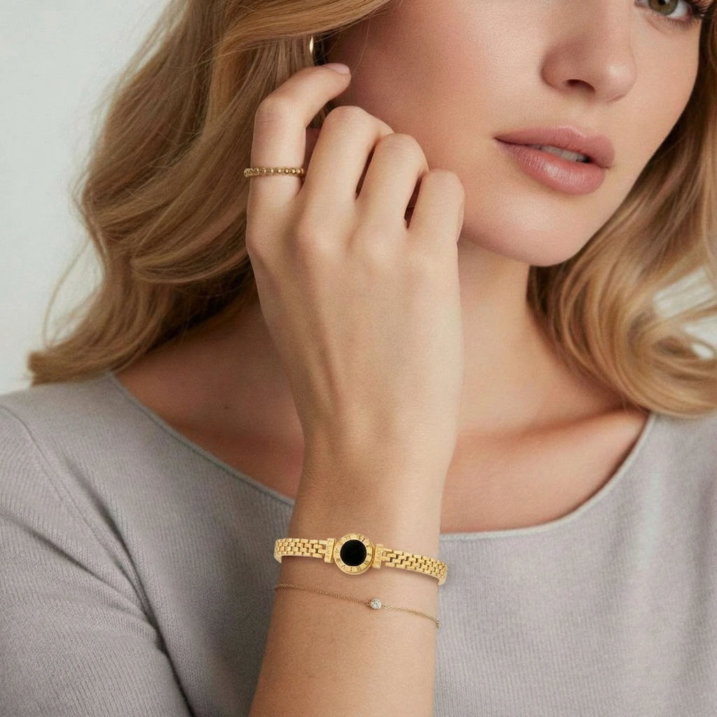 Bracelet Maille Eclipse | Celeste bijoux