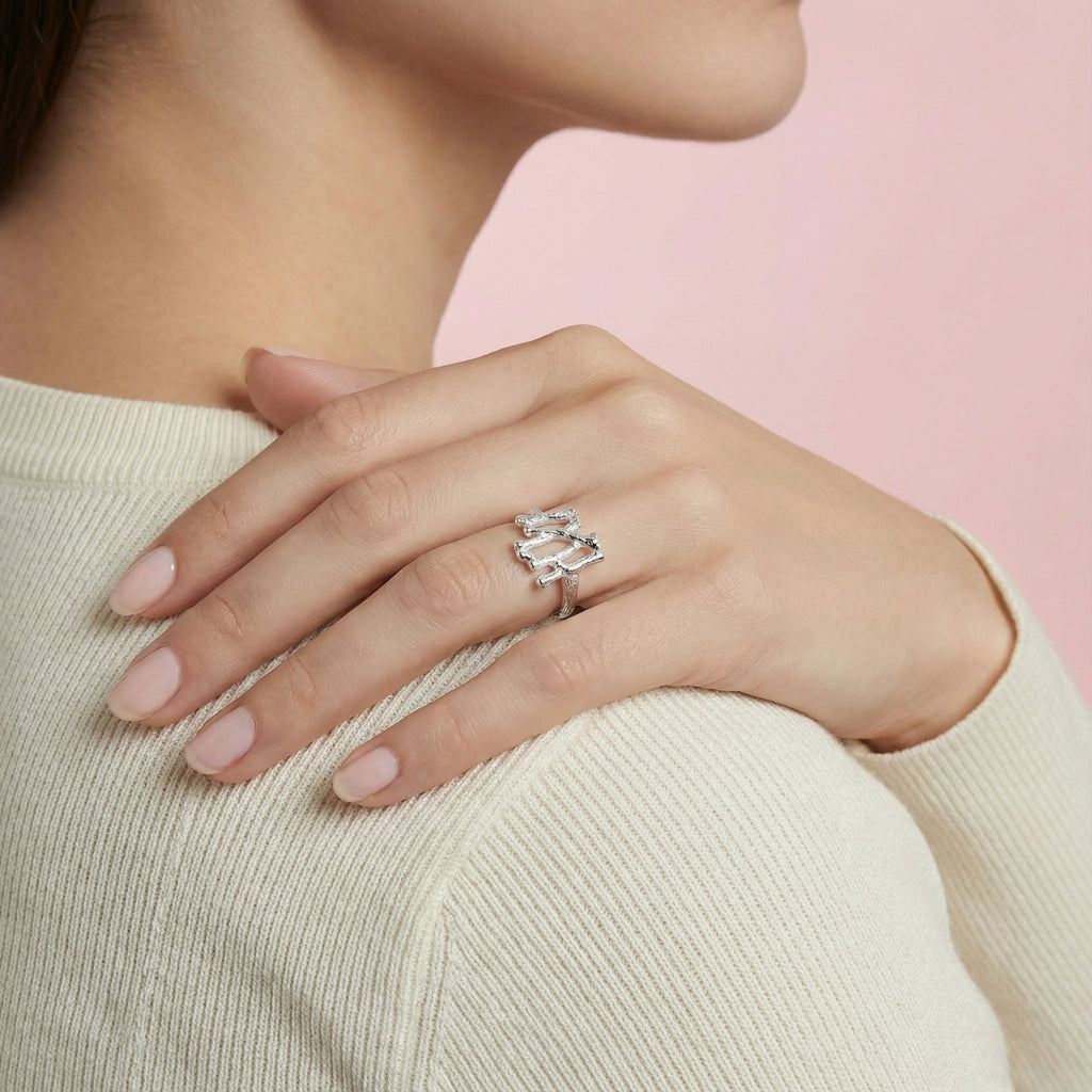 Bague Sculpture Forêt | Celeste bijoux