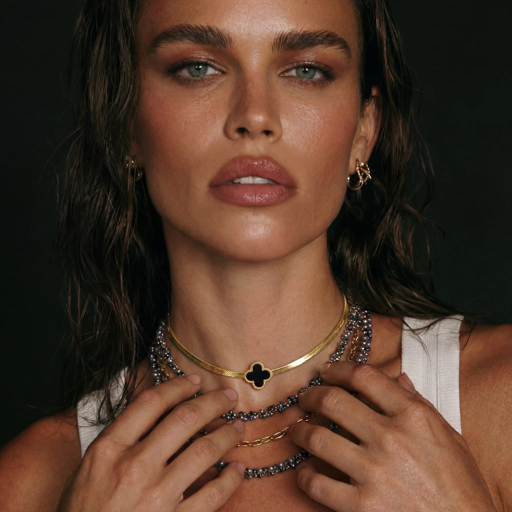 Collier Trèfle Porte-Bonheur | Celeste bijoux