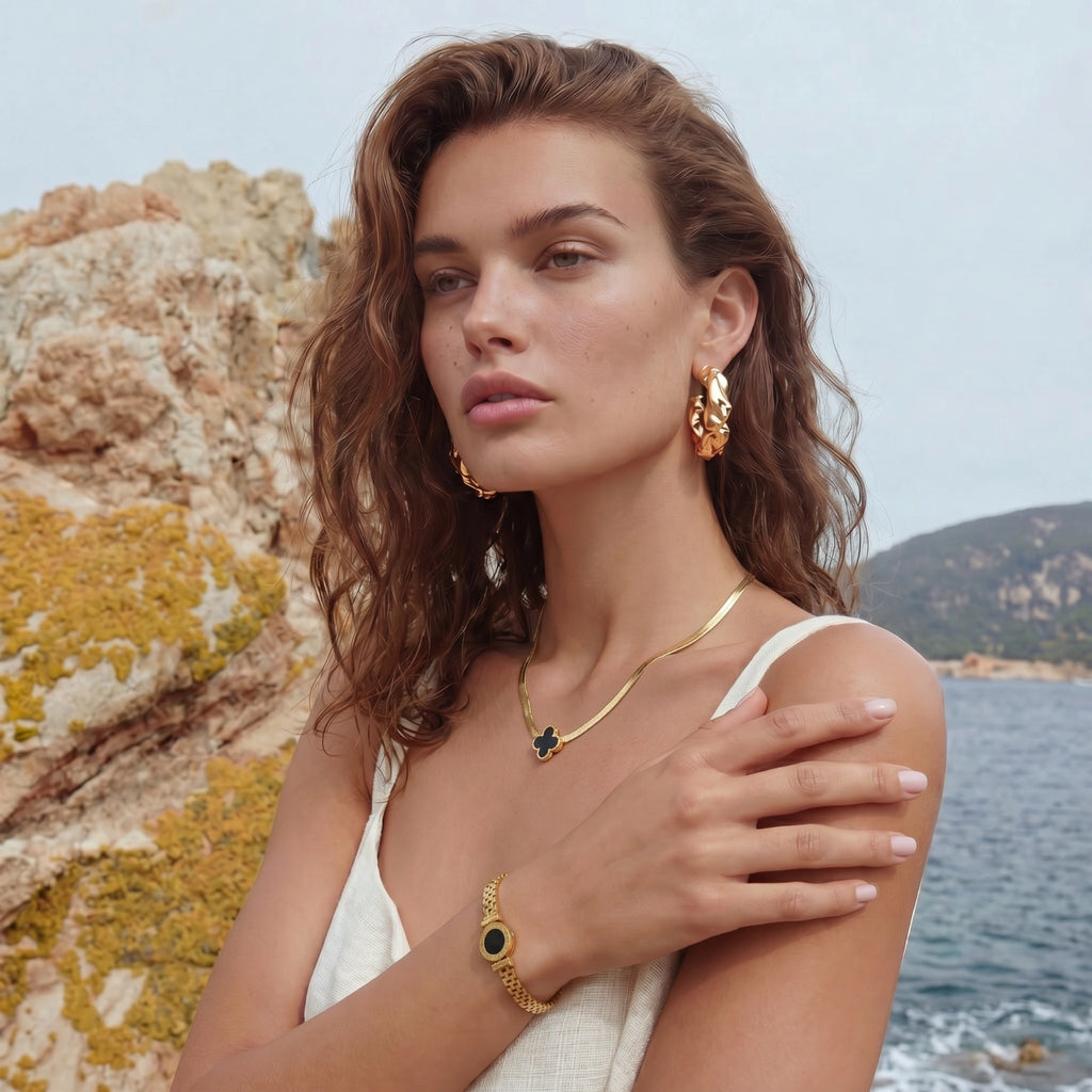 Collier Trèfle Porte-Bonheur | Celeste bijoux