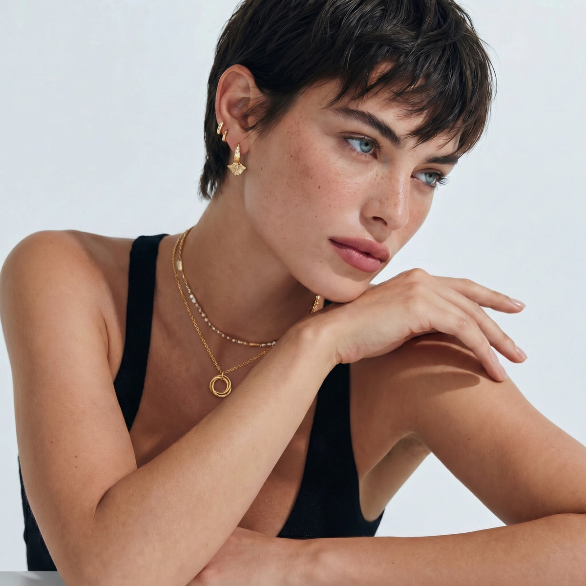 Collier Harmonie Torsadée | Celeste bijoux